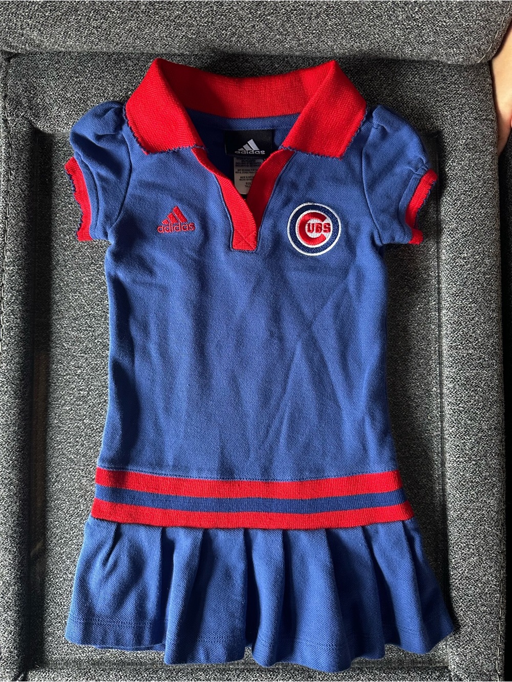 Chicago Cubs Adidas Toddler Tennis Dress 3T